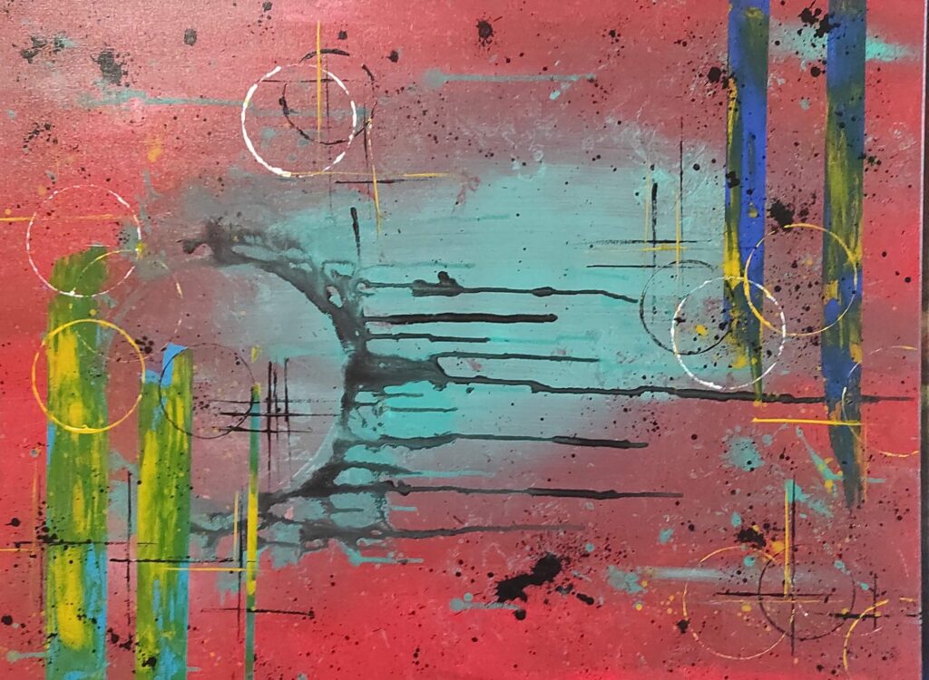 NOSTALGIA — Ακρυλικό σε καμβά, 60x80 cm, Thomas Konstantinidis